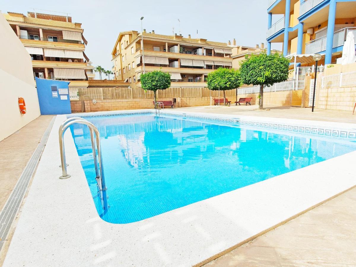 Global Properties, Apartamento Con Piscina Y Terraza En Canet Playa Canet d'En Berenguer Luaran gambar