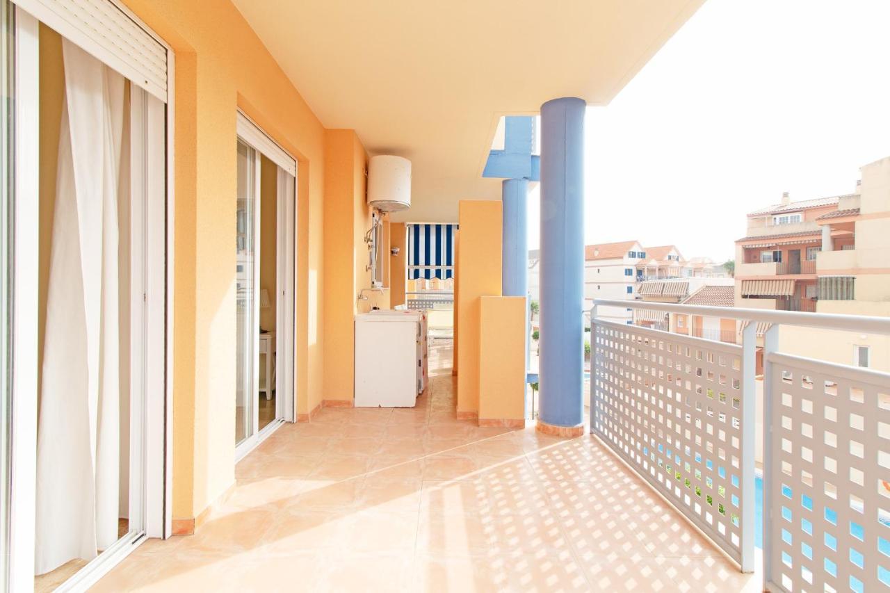 Global Properties, Apartamento Con Piscina Y Terraza En Canet Playa Canet d'En Berenguer Luaran gambar